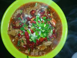 水煮牛肉的做法步骤:13