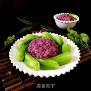 紫薯饭的做法步骤:7