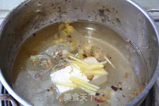 红白配-酸辣牛肉汤的做法步骤:3