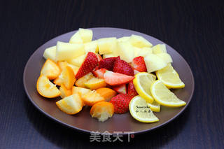 蜂蜜水果茶的做法步骤:2