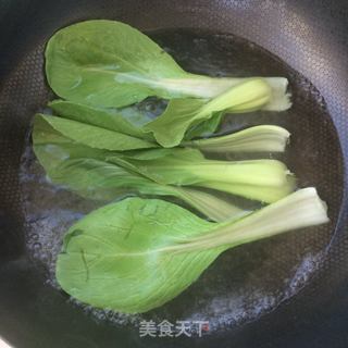 菊花豆腐汤的做法步骤:9