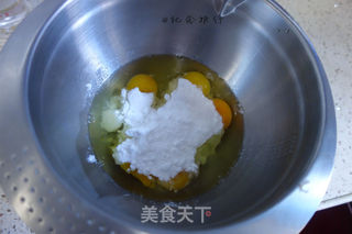 可可全蛋海绵裸蛋糕的做法步骤:2