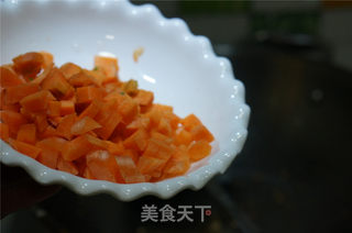 酱油肉芥菜炒饭的做法步骤:4