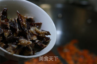 酱油肉芥菜炒饭的做法步骤:5