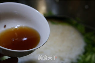 酱油肉芥菜炒饭的做法步骤:9