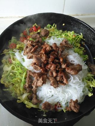 泡椒牛肉粉丝的做法步骤:13