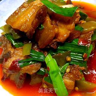 回锅肉的做法步骤:5