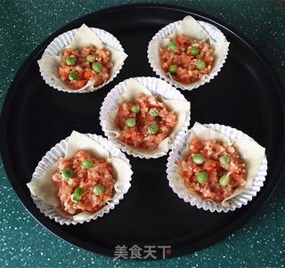 馄饨肉末披萨的做法步骤:8
