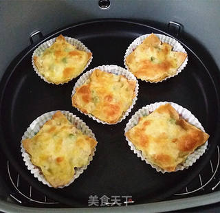 馄饨肉末披萨的做法步骤:13