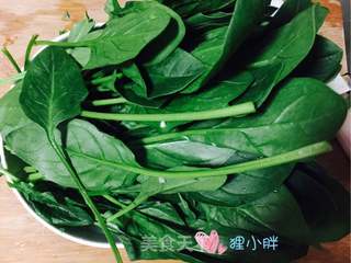 蒜蓉菠菜的做法步骤:3