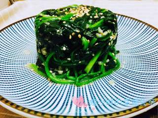 蒜蓉菠菜的做法步骤:8