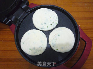 发面葱油饼的做法步骤:13