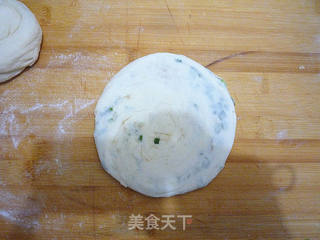发面葱油饼的做法步骤:12