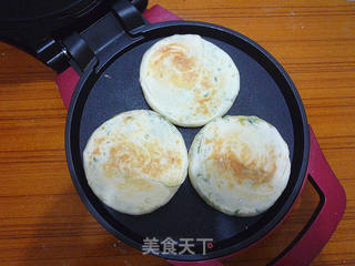 发面葱油饼的做法步骤:14