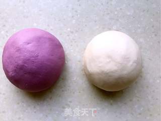 紫薯螺旋包的做法步骤:3