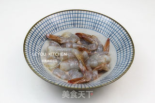 虾仁烩豆腐的做法步骤:3