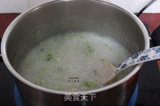 油条香葱粥的做法步骤:6