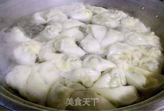 茼蒿鲜肉馄饨的做法步骤:12