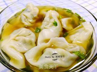 茼蒿鲜肉馄饨的做法步骤:14
