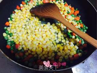松子玉米的做法步骤:4