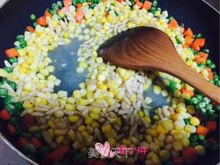 松子玉米的做法步骤:5