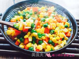 松子玉米的做法步骤:7