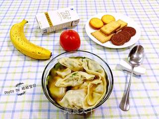 茼蒿鲜肉馄饨的做法步骤:20