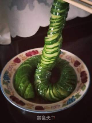 蓑衣黄瓜的做法步骤：7