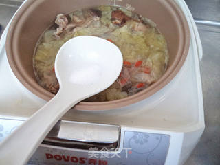 香菇白菜鸭骨汤的做法步骤:10
