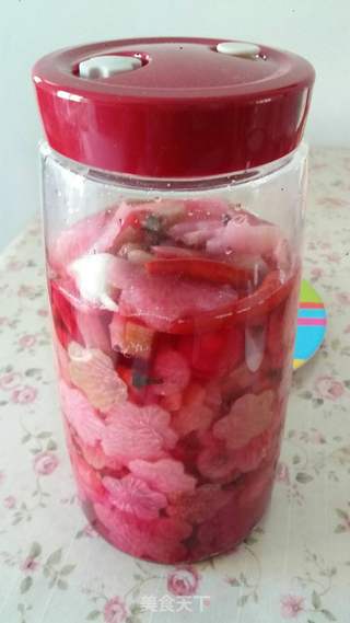 自制爽口泡菜的做法步骤:12
