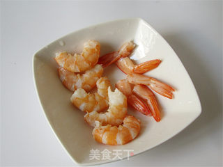 虾仁韭菜厚蛋饼的做法步骤:6