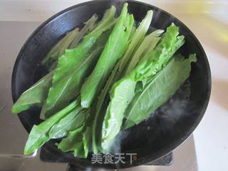 蚝油油麦菜的做法步骤:4