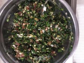 羊肉韭菜饺子的做法步骤:4