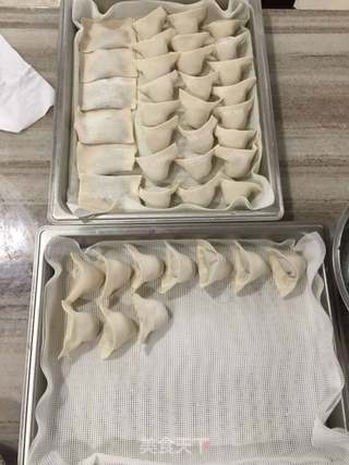 羊肉韭菜饺子的做法步骤:5