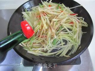 酸辣土豆丝的做法步骤:6