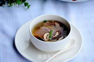 咸肉菌菇汤的做法步骤:8