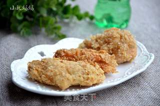 黑胡椒脆皮鸡翅的做法步骤:10