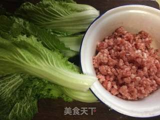 菜肉包的做法步骤：1