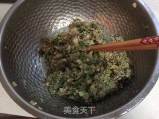 菜肉包的做法步骤:4