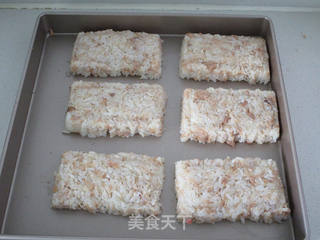金枪鱼粢饭糕的做法步骤:7