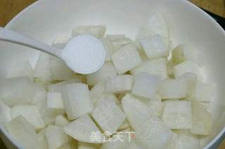 甜脆辣萝卜的做法步骤:3