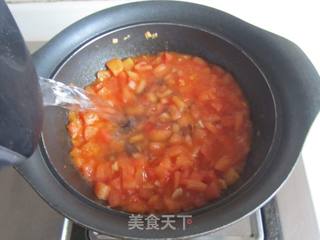 金针菇番茄蛋汤的做法步骤:5