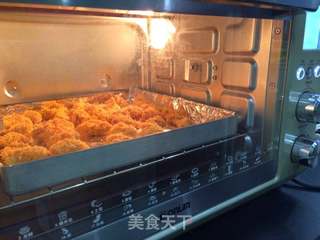 无油鸡米花,健康小零食的做法步骤:8