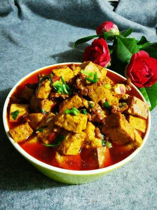 麻婆豆腐的做法步骤:9