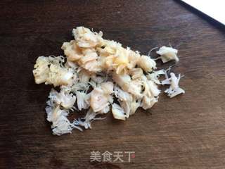 香椿干贝炒饭的做法步骤:6