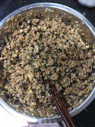 木耳莲藕饺子的做法步骤:7