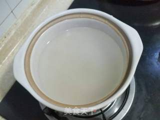 菠菜猪肝粥的做法步骤:3