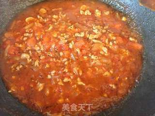 番茄肉酱意大利面的做法步骤:7