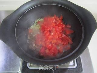 蟹味菇豆腐番茄汤的做法步骤:3