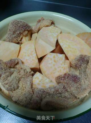粉蒸肉的做法步骤:5